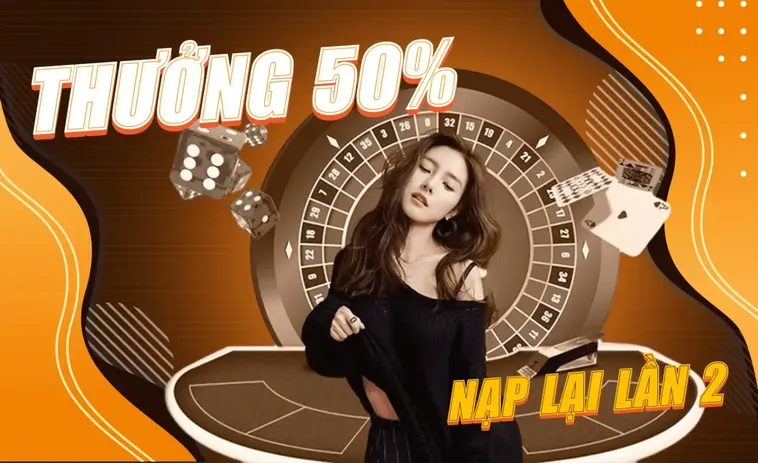 Khuyến Mãi Nạp Lần 2 Tặng 50 Phần Trăm Hấp Dẫn Tại HitClub